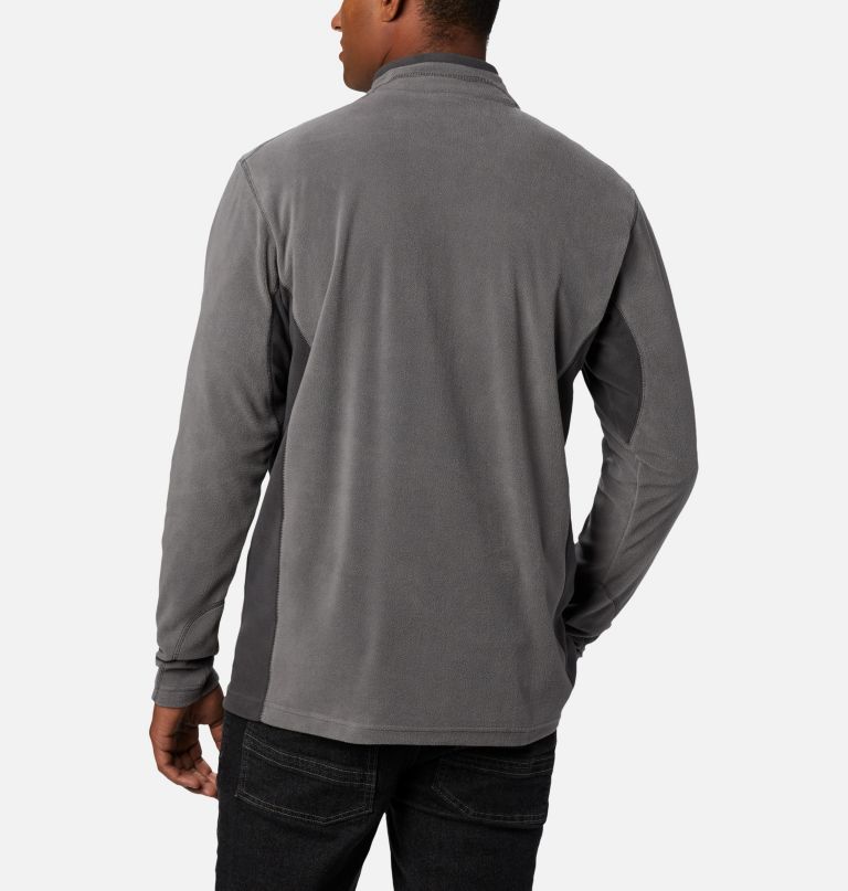 herre klamath range ii fleecepullover med halv lynlås