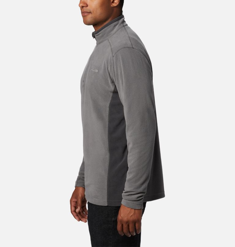 herre klamath range ii fleecepullover med halv lynlås