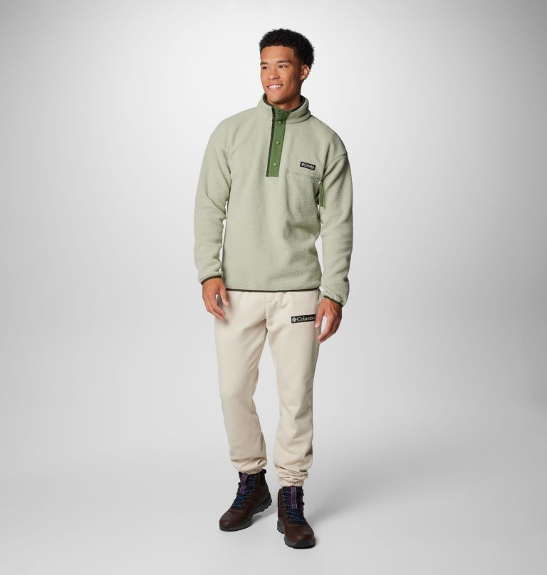 mænd helvetia ii halv snap fleece pullover