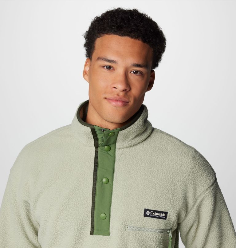 mænd helvetia ii halv snap fleece pullover
