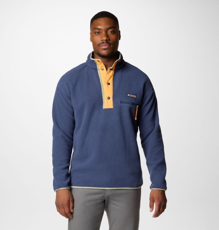 mænd helvetia ii halv snap fleece pullover