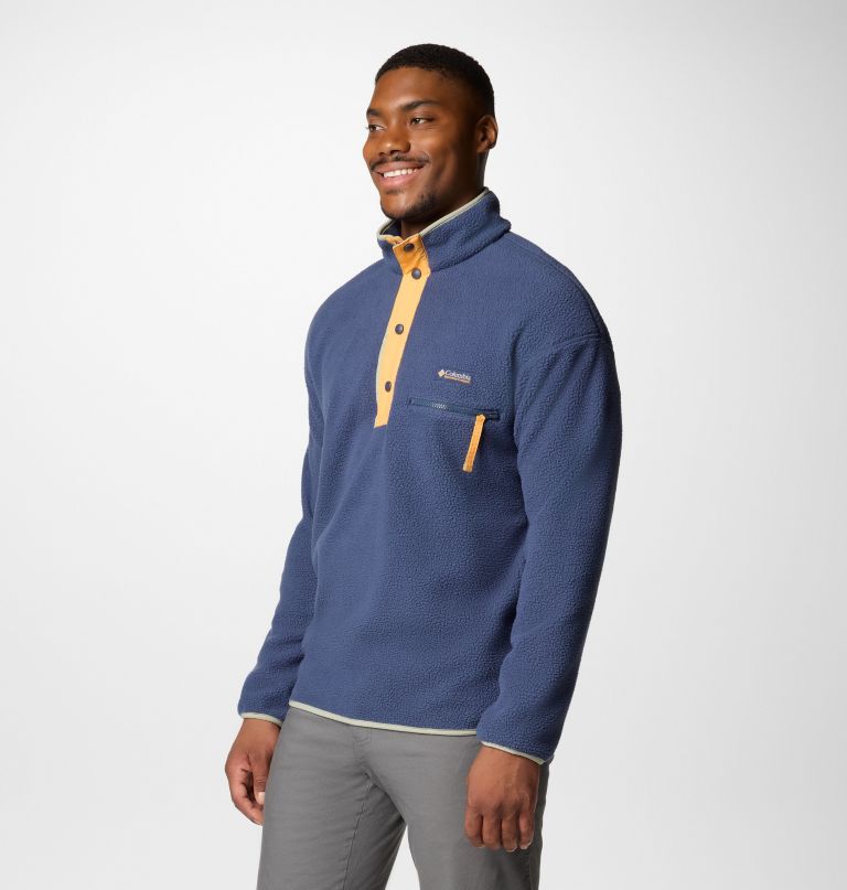 mænd helvetia ii halv snap fleece pullover