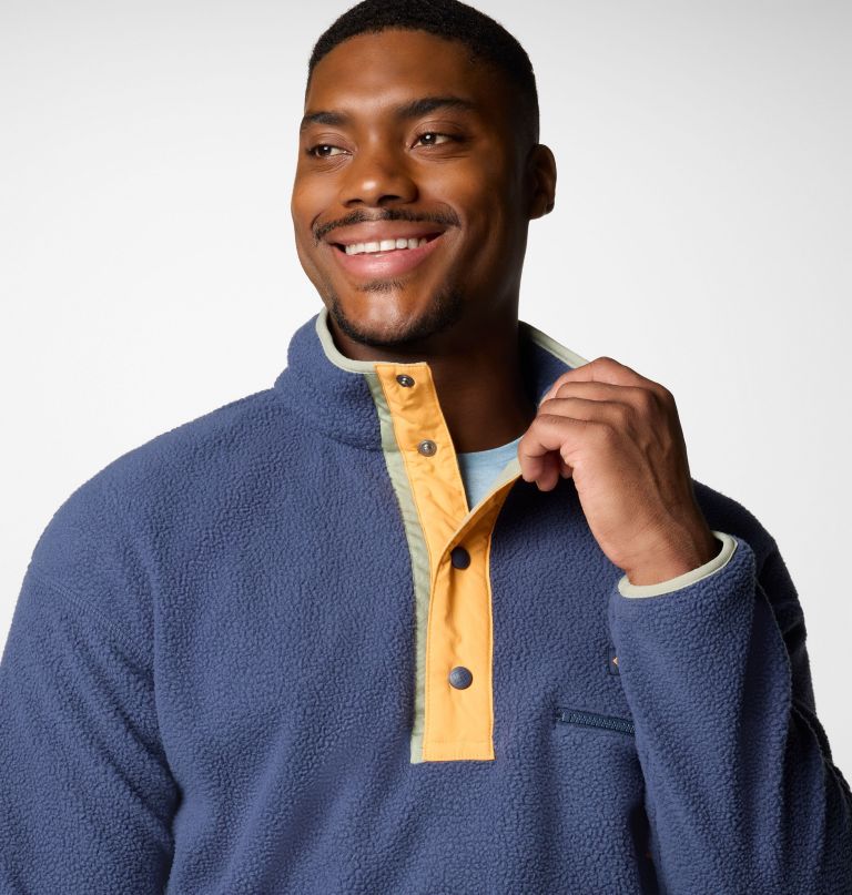 mænd helvetia ii halv snap fleece pullover