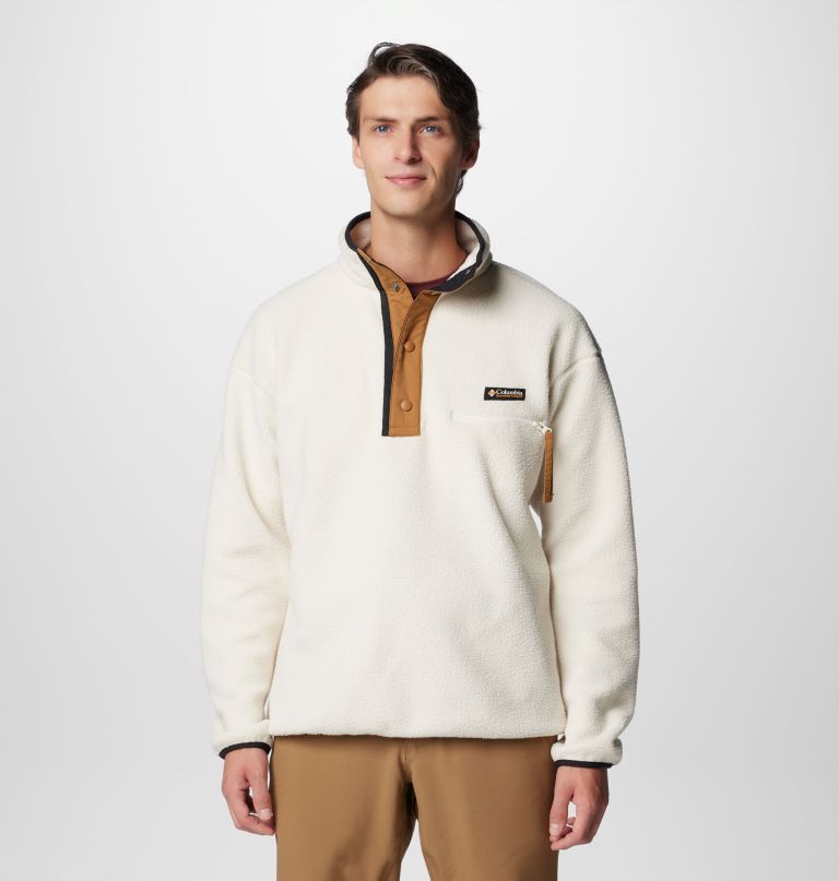 mænd helvetia ii halv snap fleece pullover