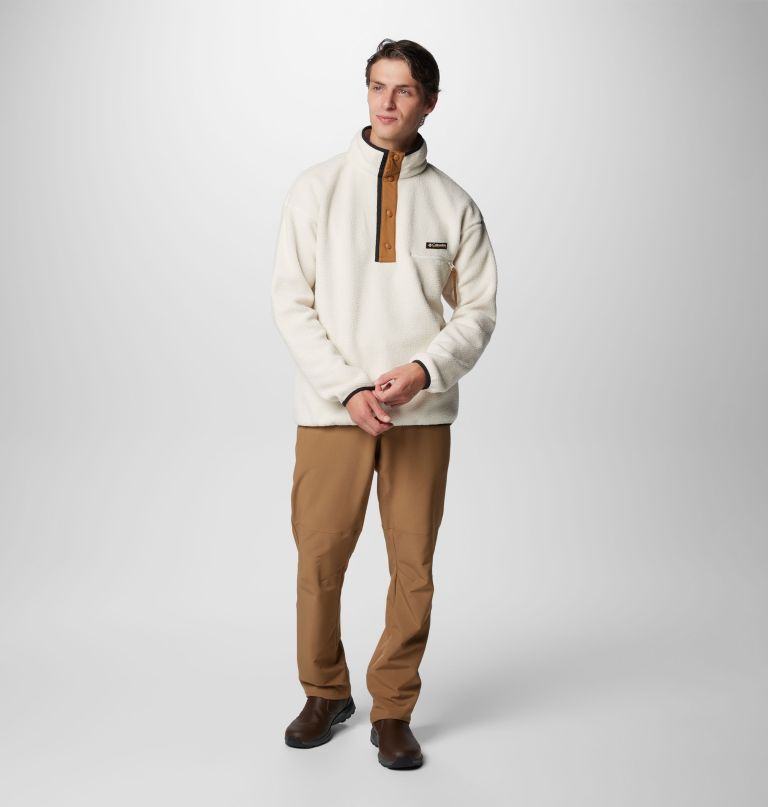 mænd helvetia ii halv snap fleece pullover