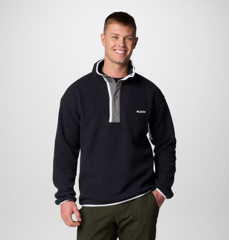 mænd helvetia ii halv snap fleece pullover