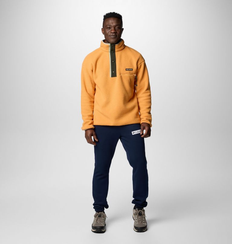 mænd helvetia ii halv snap fleece pullover