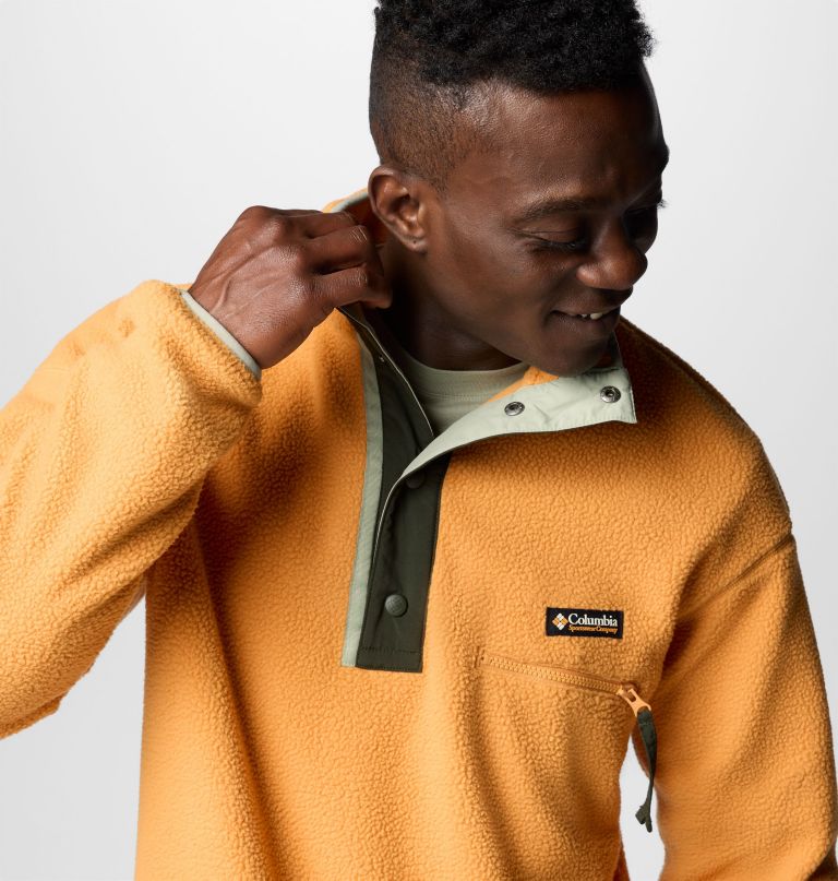mænd helvetia ii halv snap fleece pullover