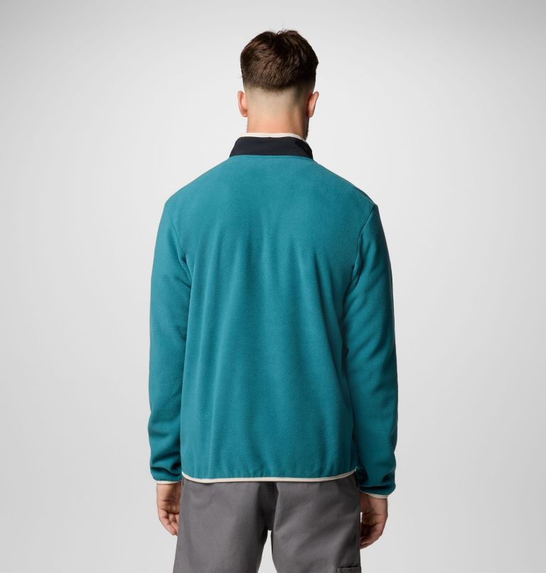 herre sequoia grove fleece med halv lynlås