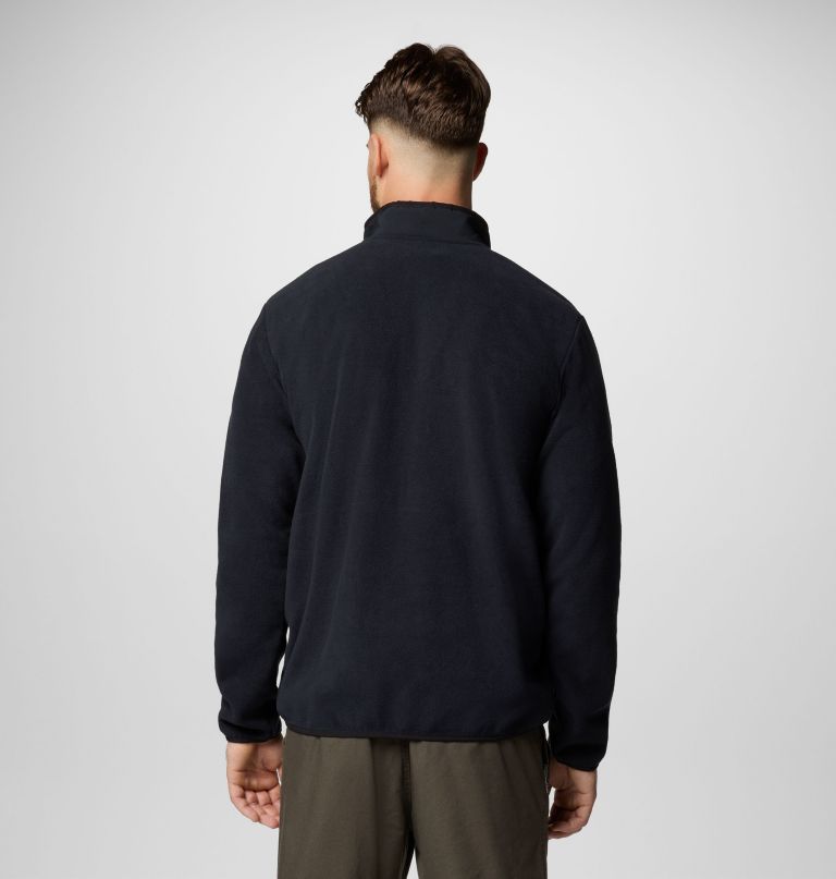 herre sequoia grove fleece med halv lynlås