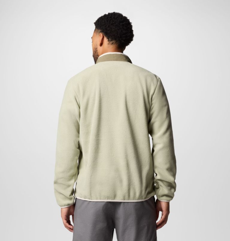 herre sequoia grove fleece med halv lynlås
