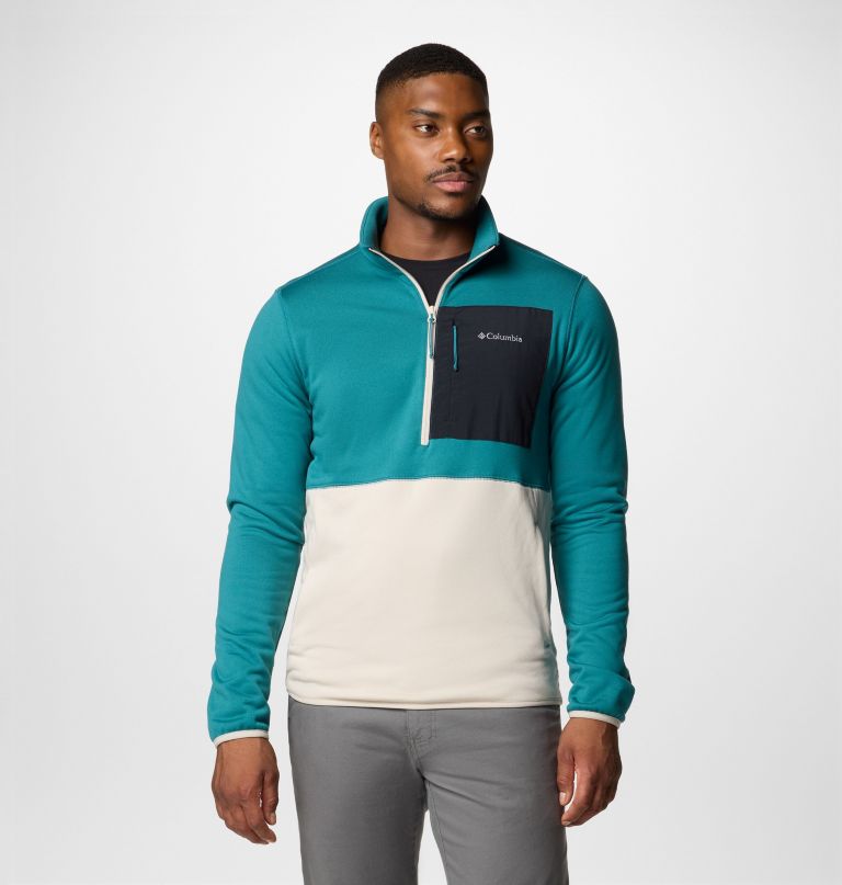 herre columbia hike half zip ii jakke