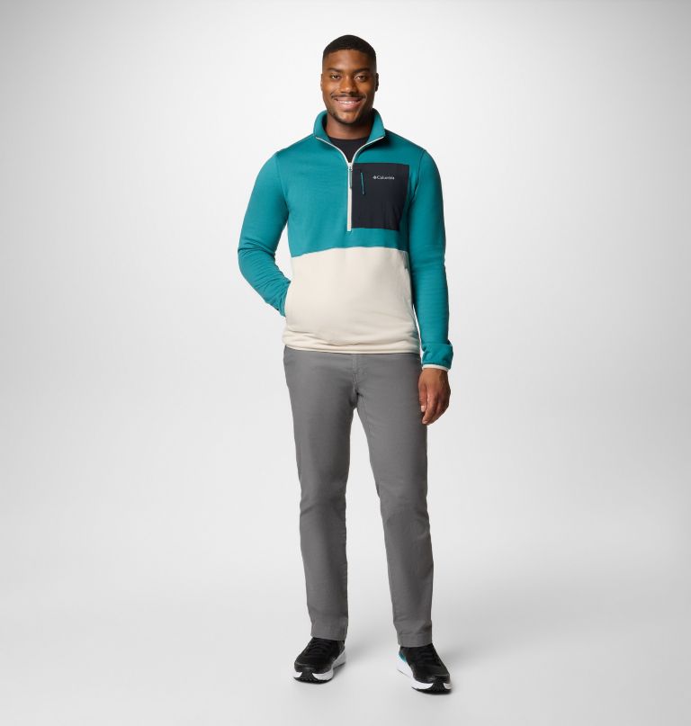 herre columbia hike half zip ii jakke