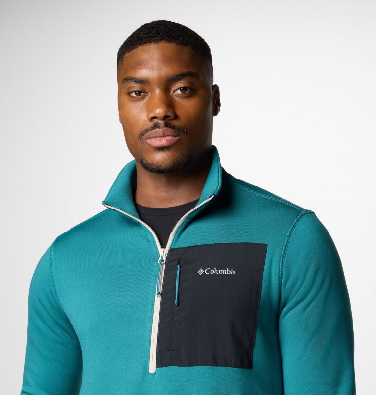 herre columbia hike half zip ii jakke