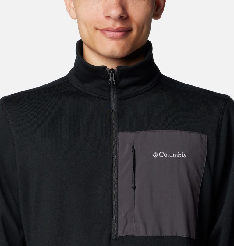 herre columbia hike half zip ii jakke
