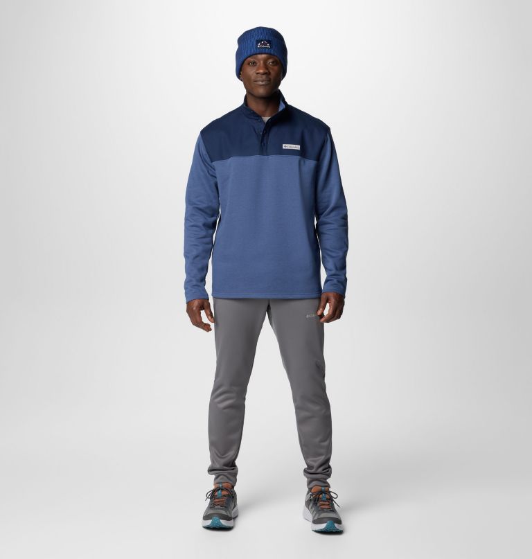 herre pitchstone overlay half snap pullover