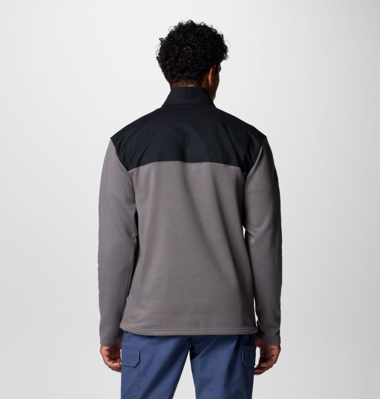 herre pitchstone overlay half snap pullover