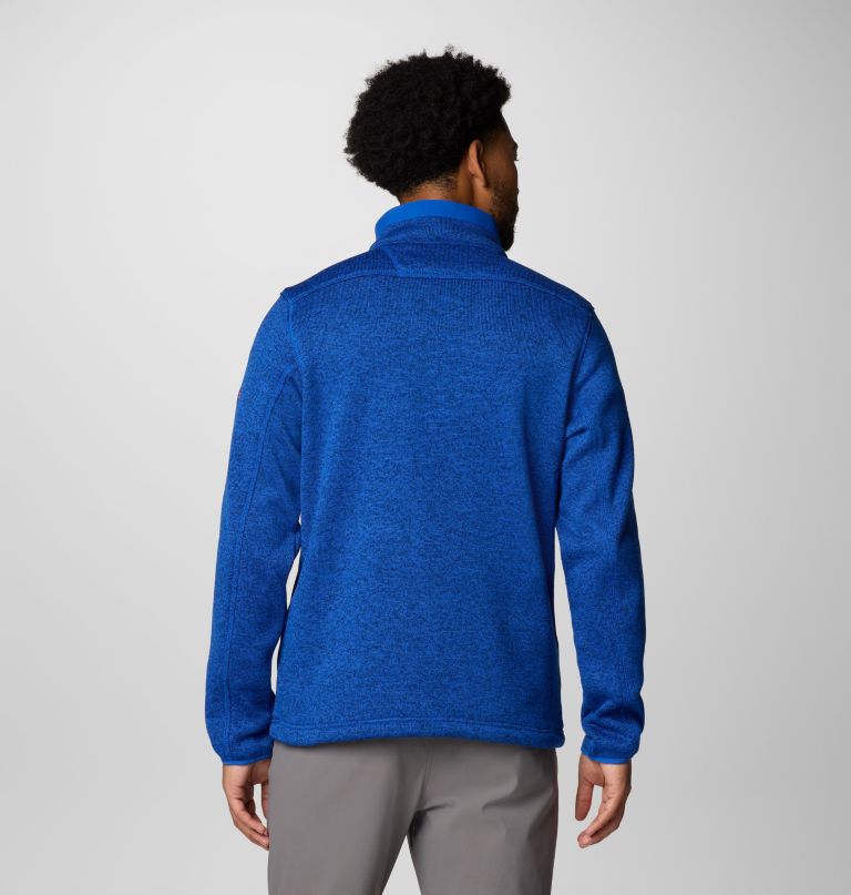 herre college sweater weather fleece halv lynlås pullover - florida
