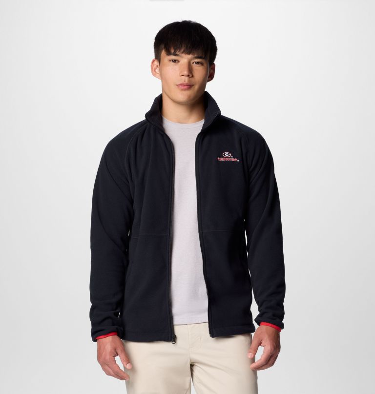 herre collegiate flanker iv fleecejakke - georgia - tall