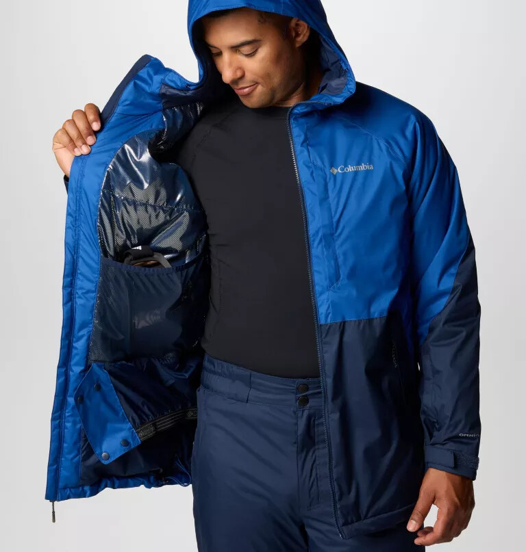 herre snowy summit jakke