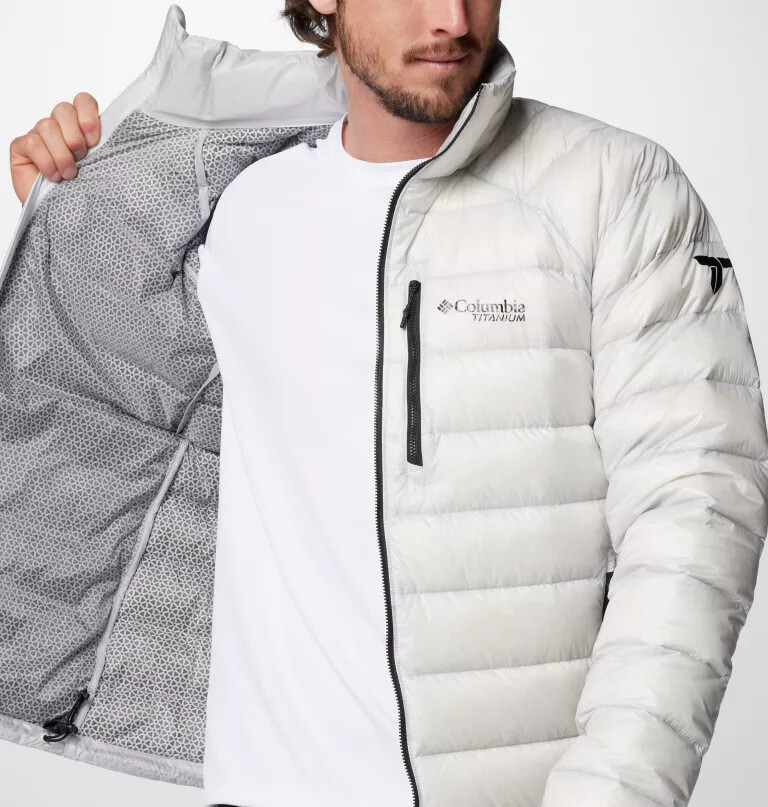 herre arctic crest dunjakke