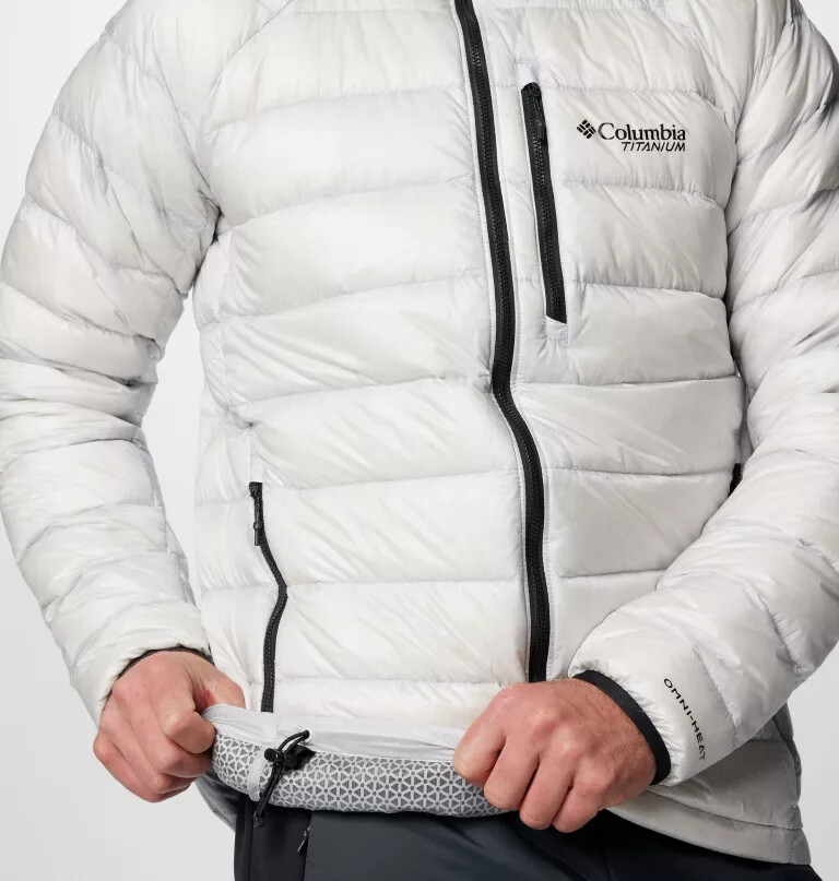 herre arctic crest dunjakke