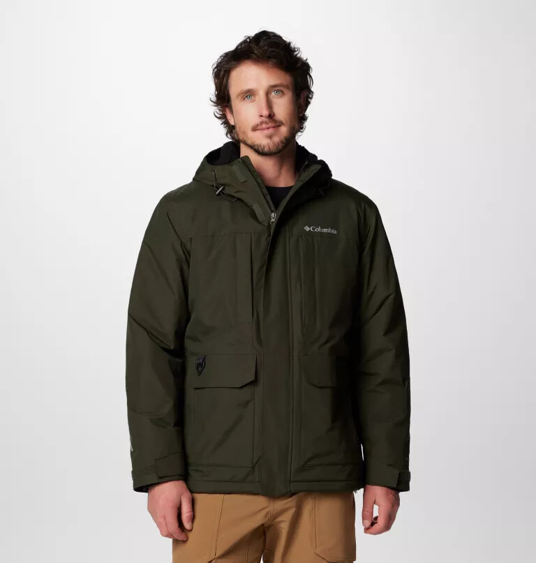 landroamer sherpa-foret jakke til mænd