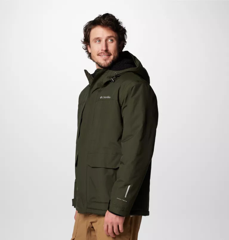 landroamer sherpa-foret jakke til mænd
