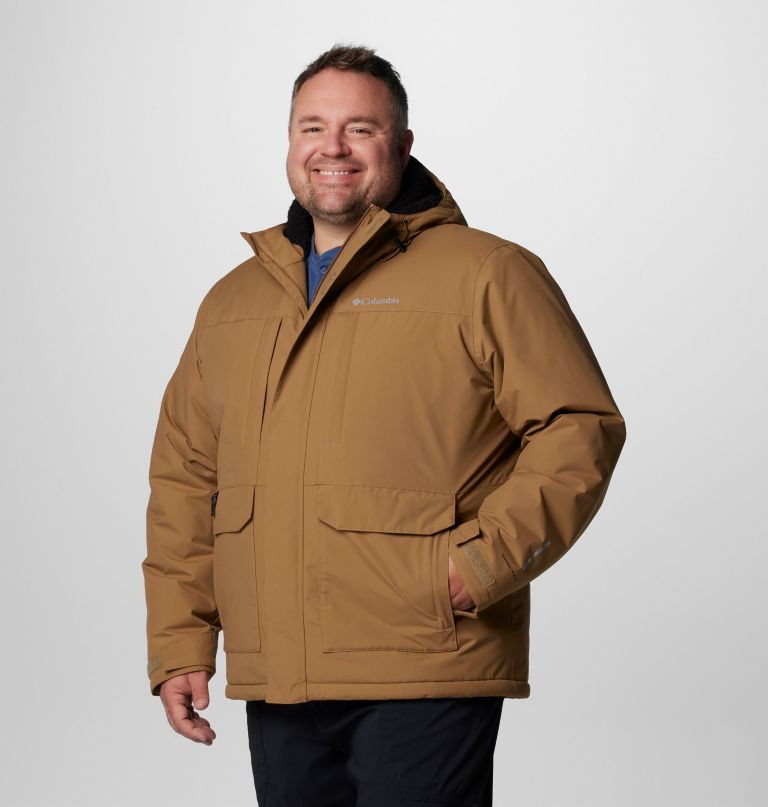landroamer sherpa-foret jakke til mænd - stor