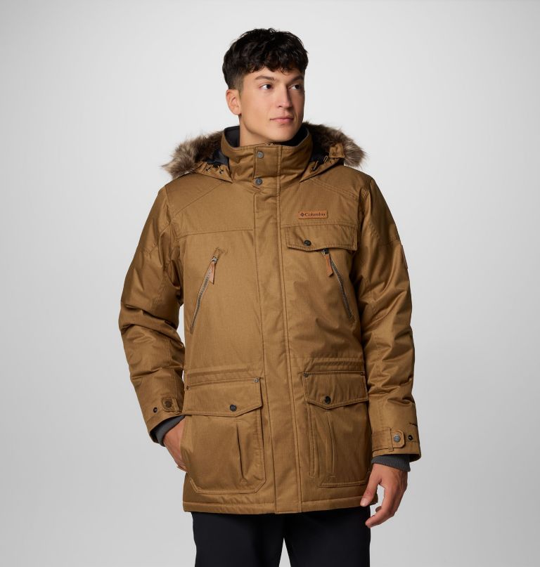 herre barlow pass turbodown ii jakke - tall