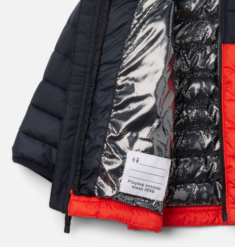 drengejakke med hætte og powder lite ii til småbørn