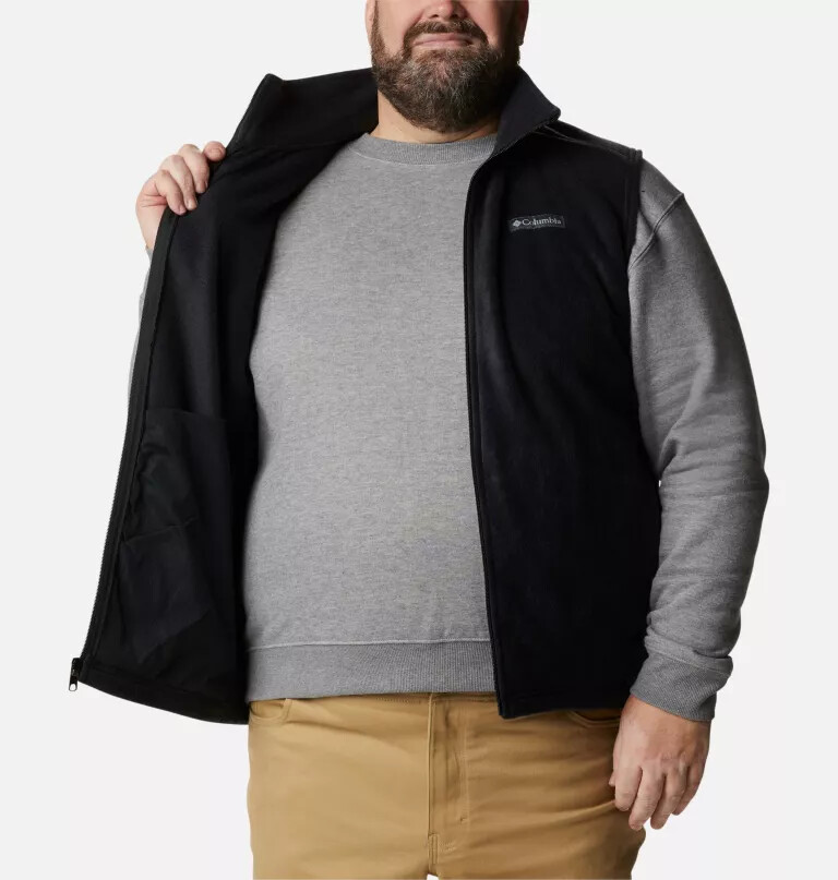 herre steens mountain fleecevest - stor