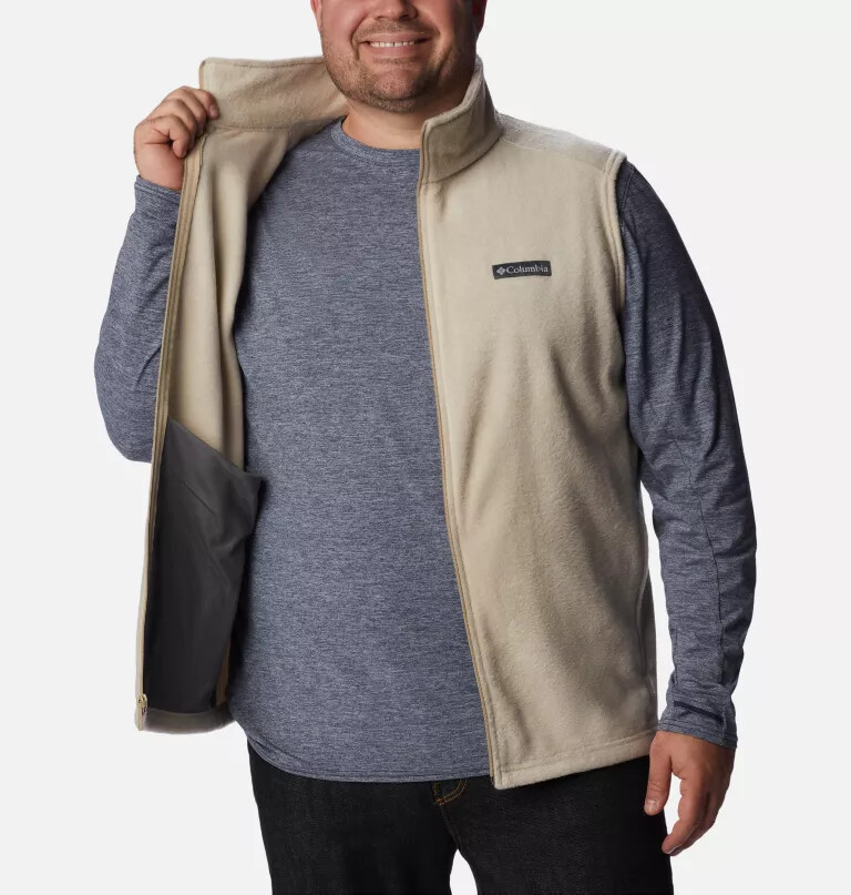 herre steens mountain fleecevest - stor