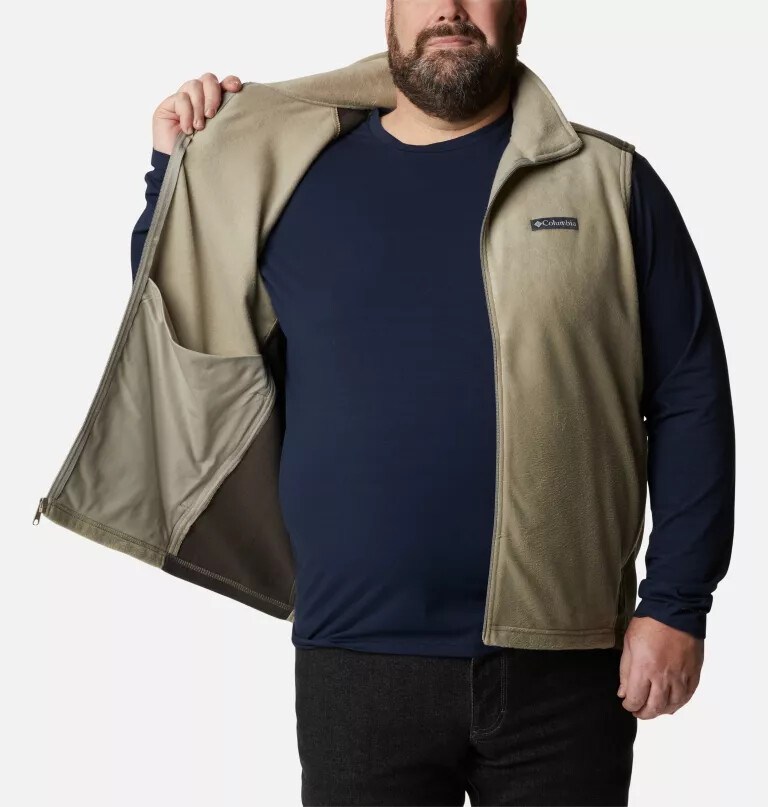herre steens mountain fleecevest - stor