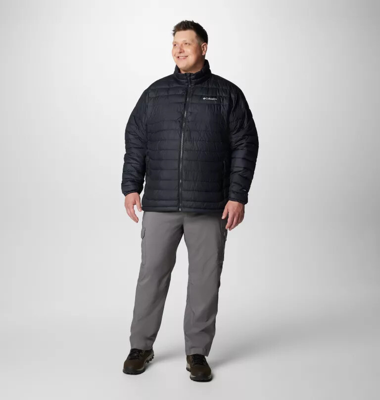 herre powder lite ii jakke - stor