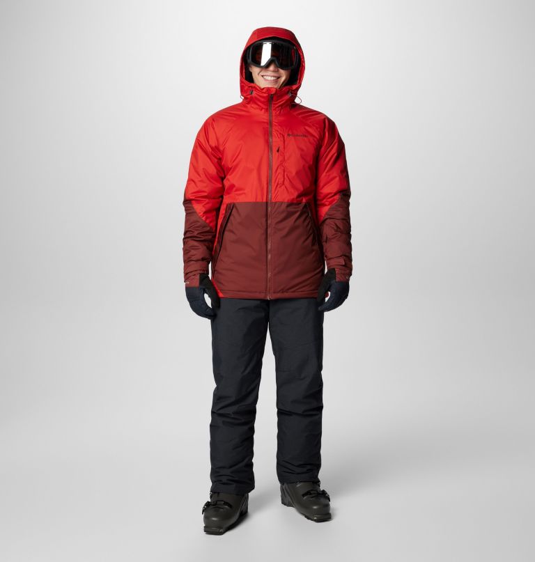 herre snowy summit jakke - tall