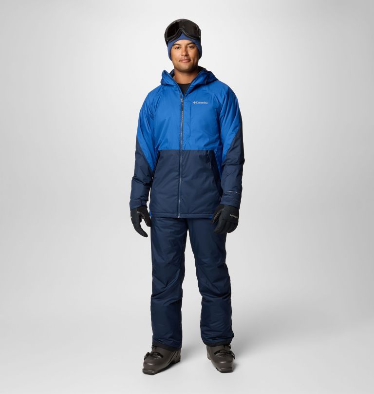 herre snowy summit jakke - tall