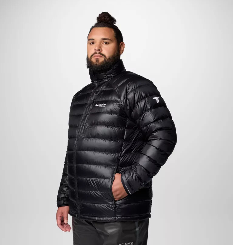 herre arctic crest dunjakke - stor