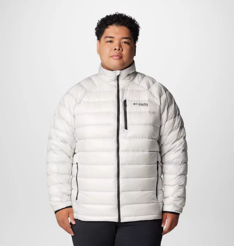 herre arctic crest dunjakke - stor