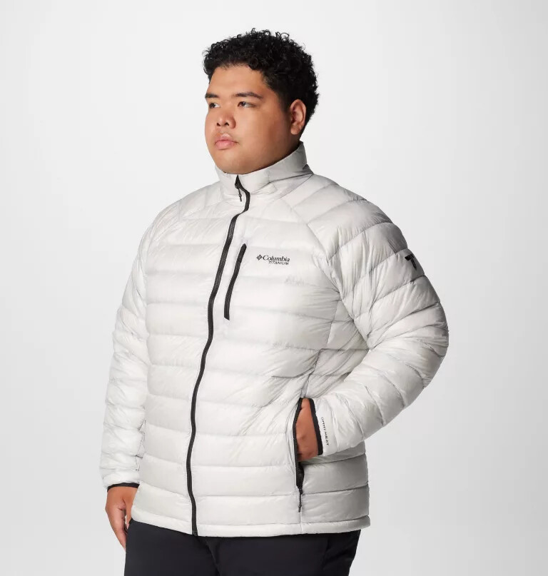 herre arctic crest dunjakke - stor