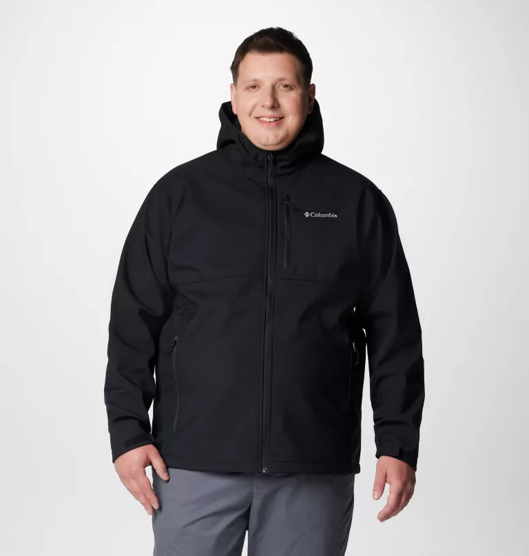 herre ascender ii hættetrøje med softshell - stor