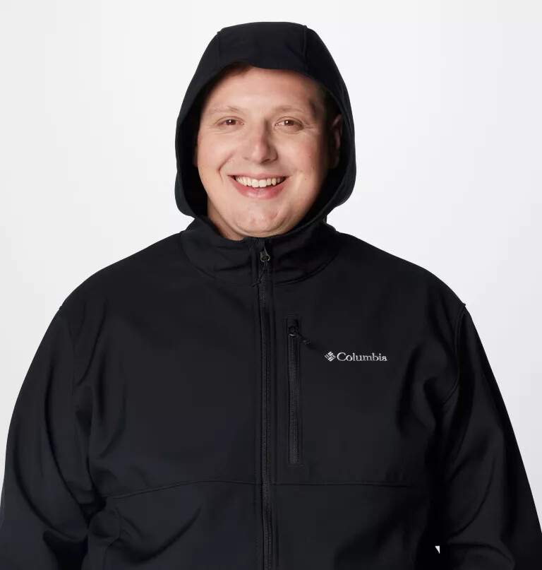 herre ascender ii hættetrøje med softshell - stor
