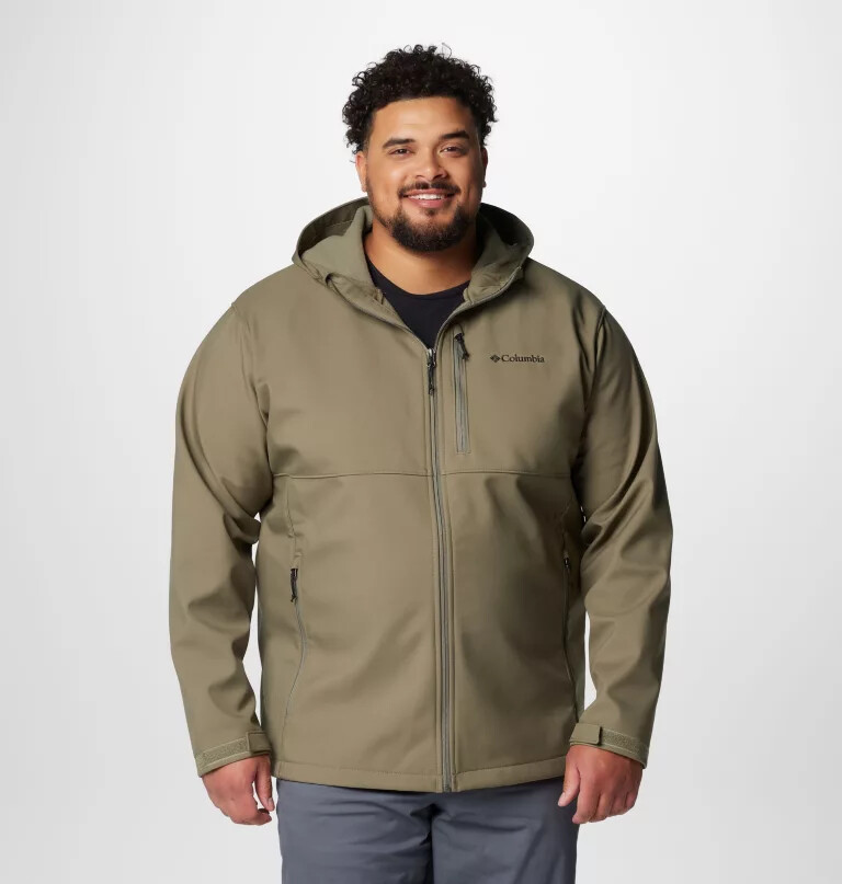 herre ascender ii hættetrøje med softshell - stor