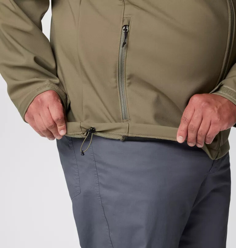 herre ascender ii hættetrøje med softshell - stor
