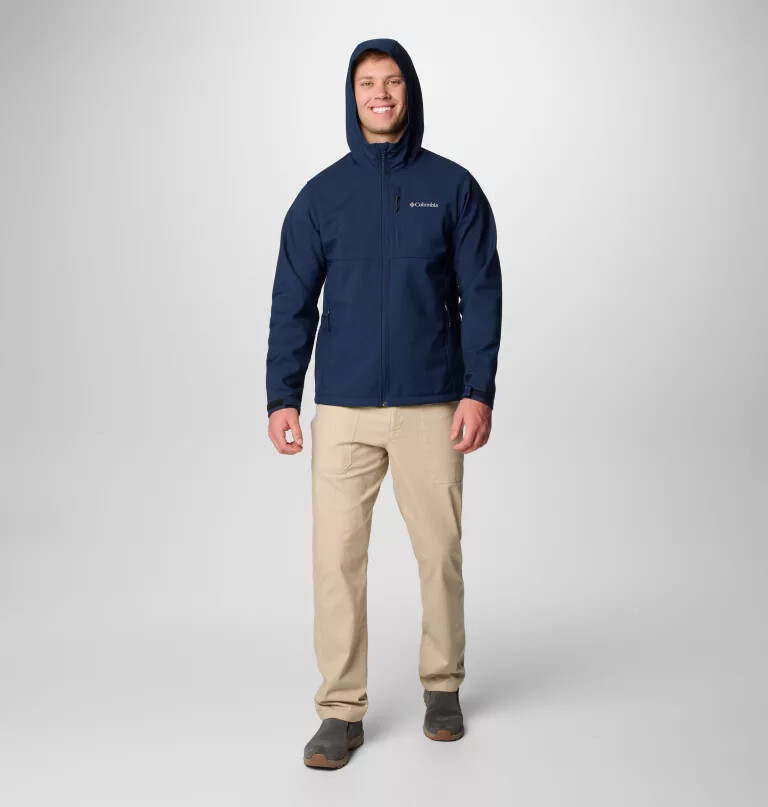 herre ascender ii hættetrøje med softshell - tall