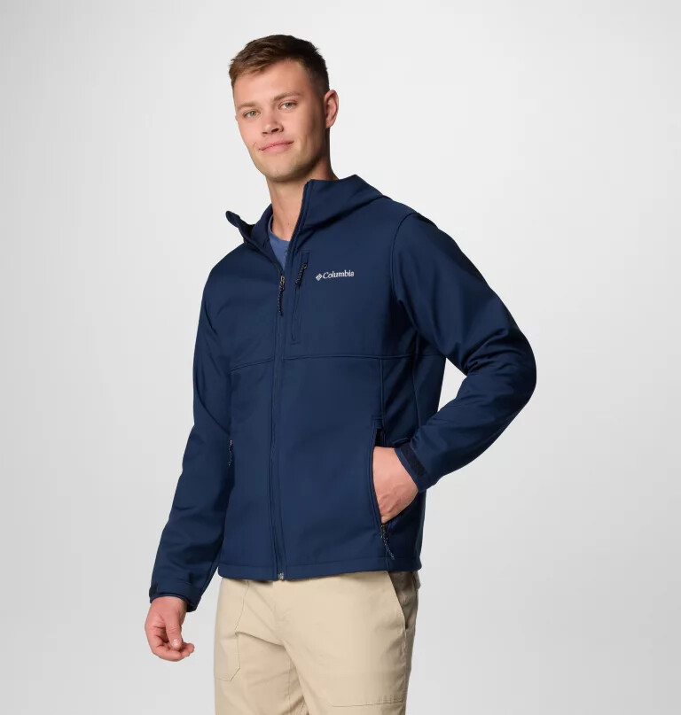 herre ascender ii hættetrøje med softshell - tall