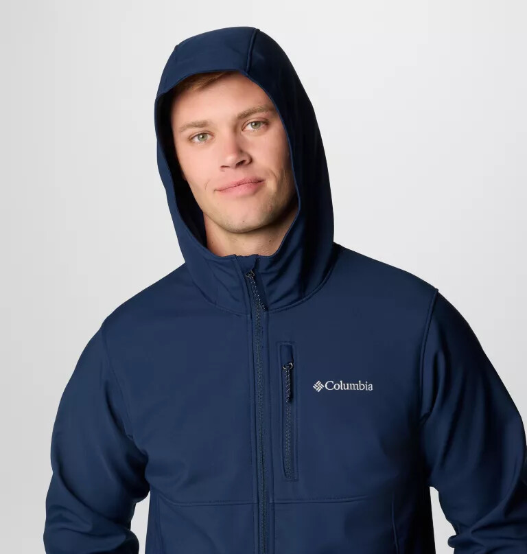 herre ascender ii hættetrøje med softshell - tall