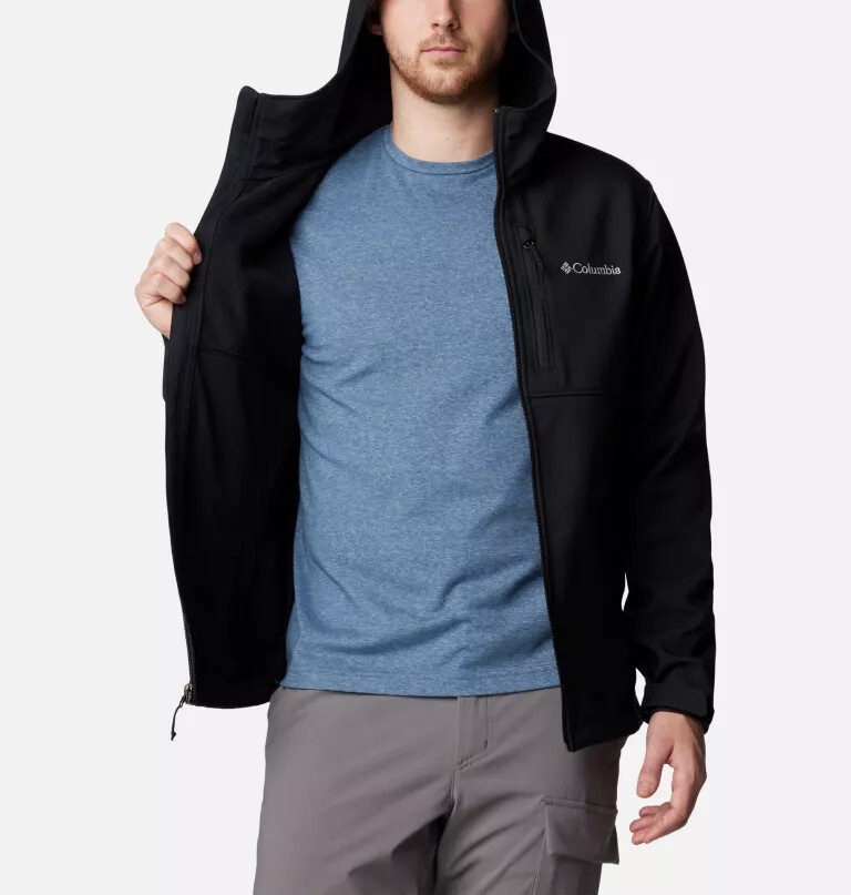 herre ascender ii hættetrøje med softshell - tall