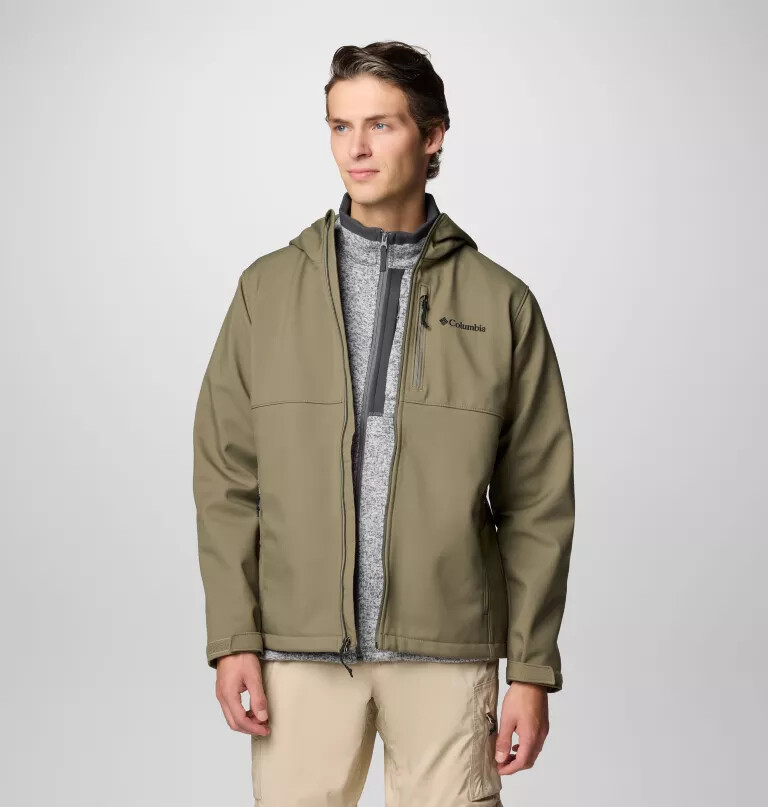 herre ascender ii hættetrøje med softshell - tall