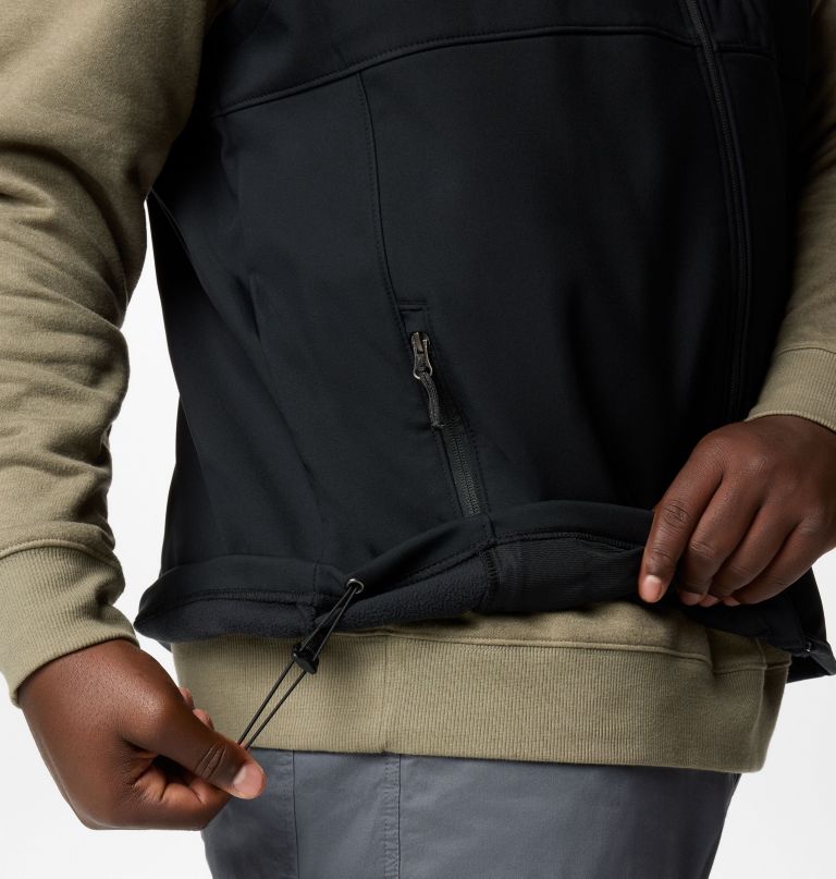 herre ascender ii softshell vest - stor
